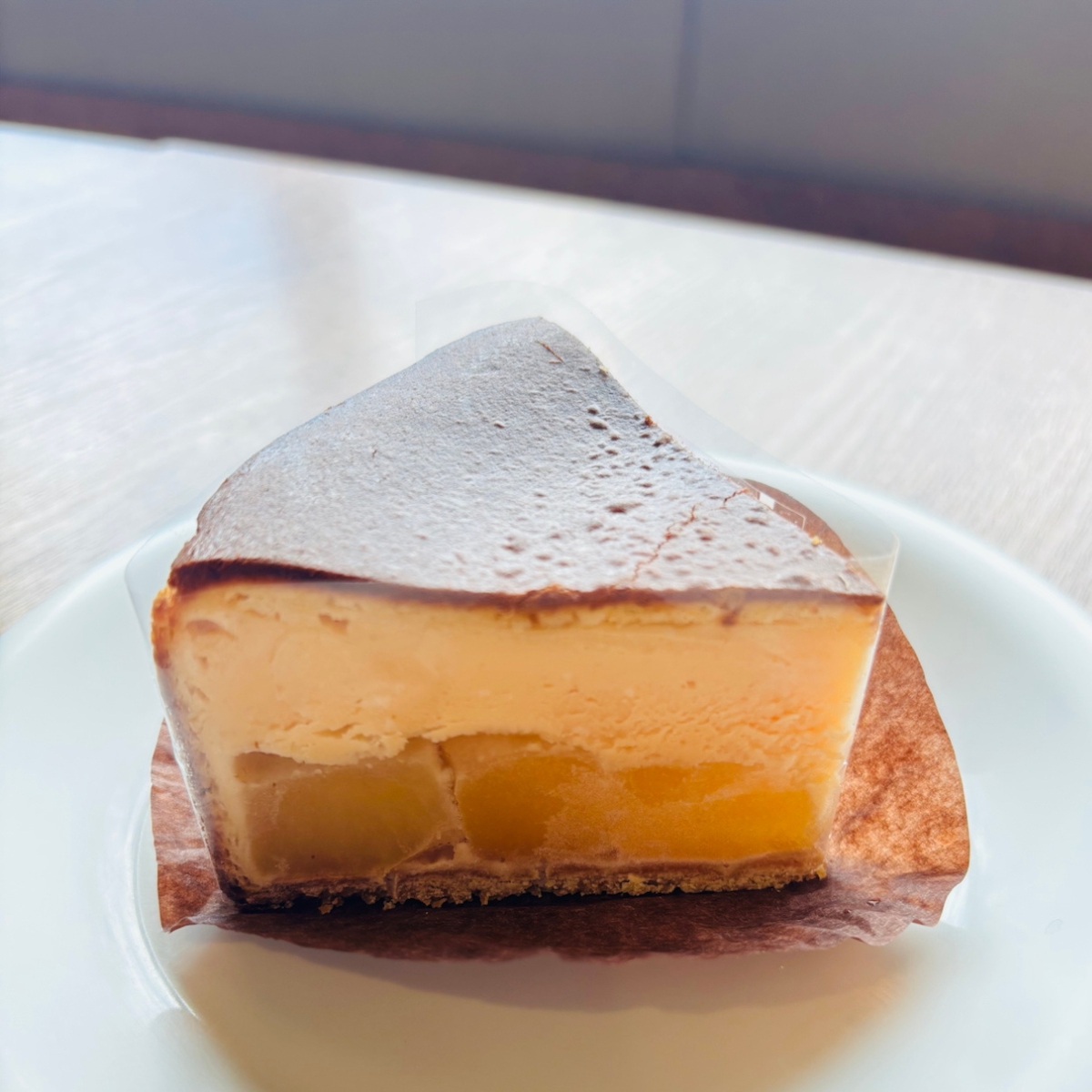 りんごの焼きチーズケーキ